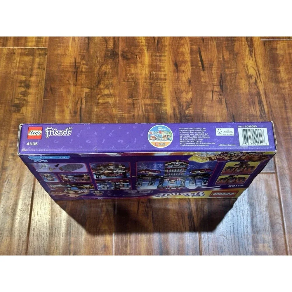 LEGO Friends 41105 Pop Star Show Stage 446-Piece Building Toy Kit - New & Sealed